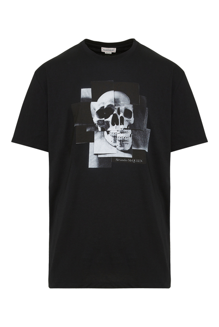 Skull Photo Montage T-Shirt